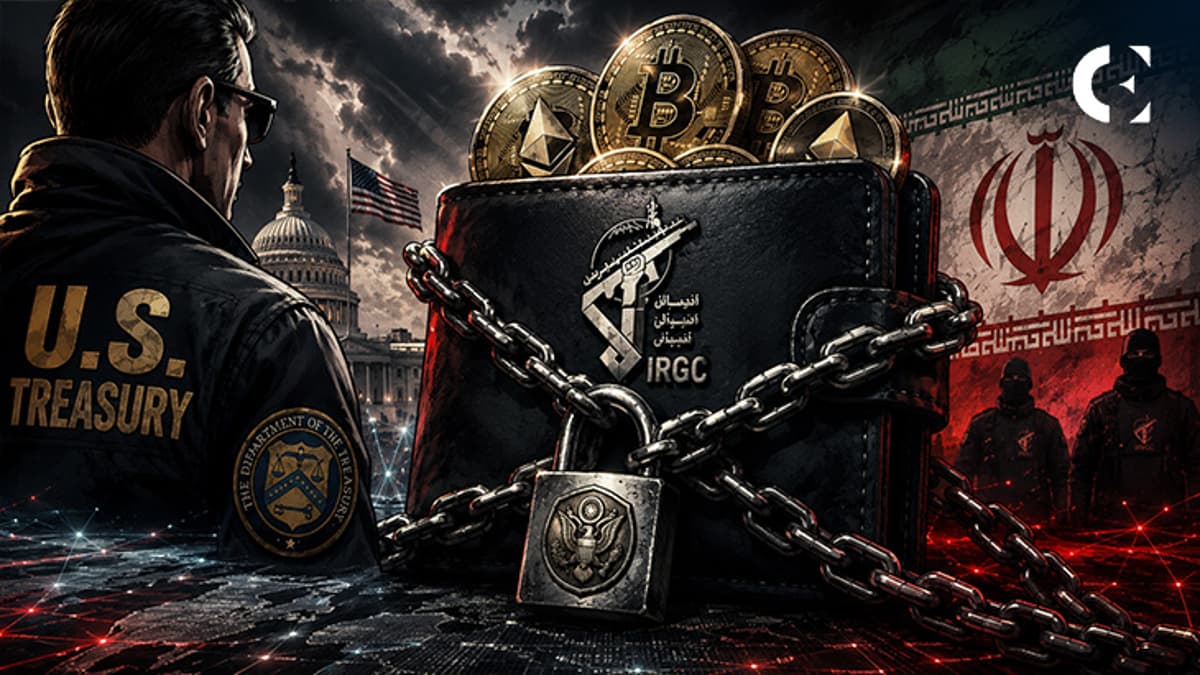 US Freezes $130M IRGC Crypto Wallet, Escalates Iran Crackdown