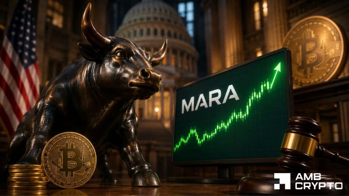 MARA stock climbs 5% as CLARITY Act optimism lifts crypto miners - AMBCrypto