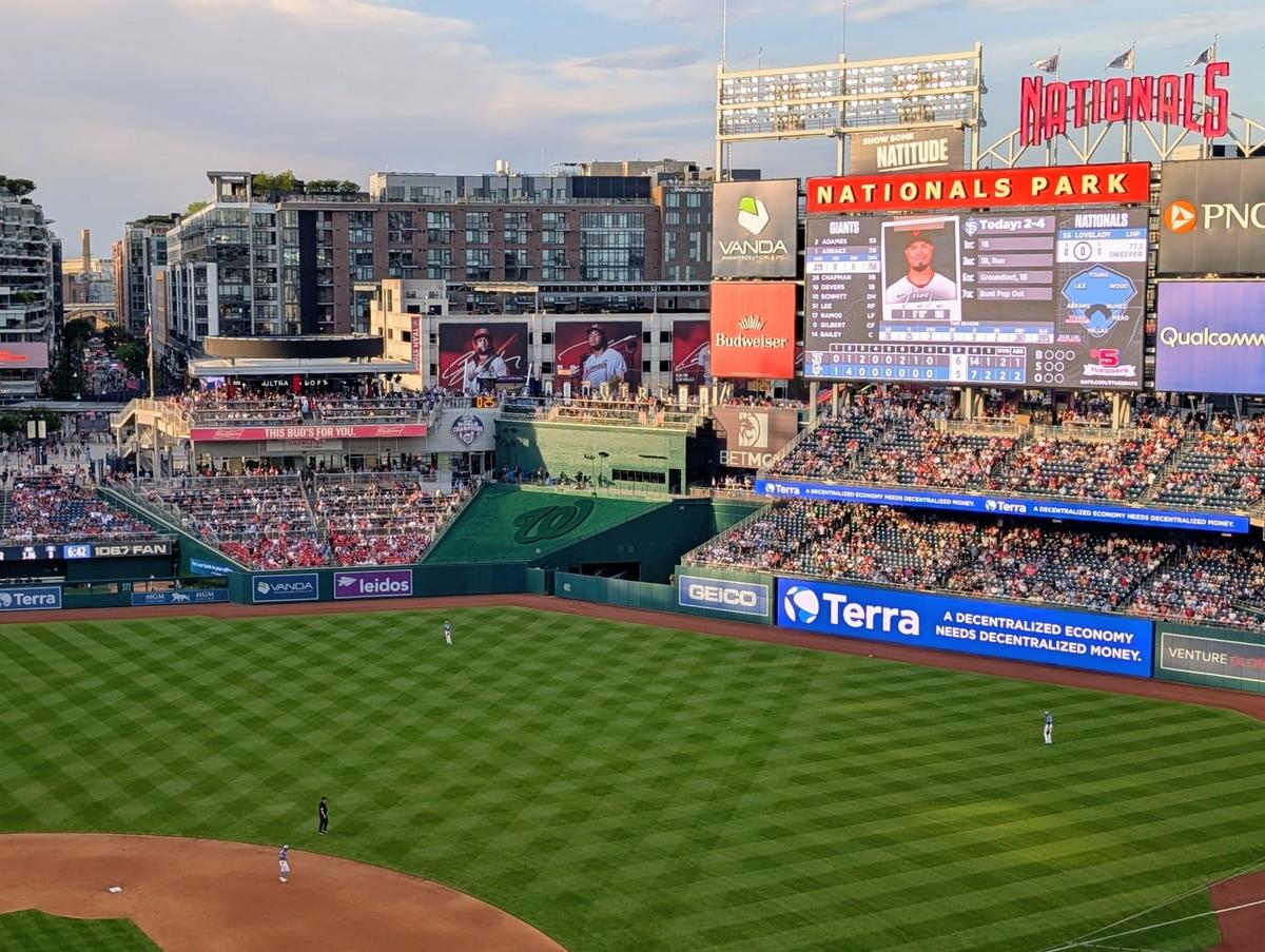 The Washington Nationals Are Stuck With a Zombie Crypto Sponsorship