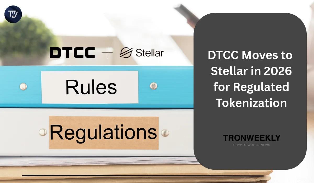DTCC Moves to Stellar in 2026 for Regulated Tokenization