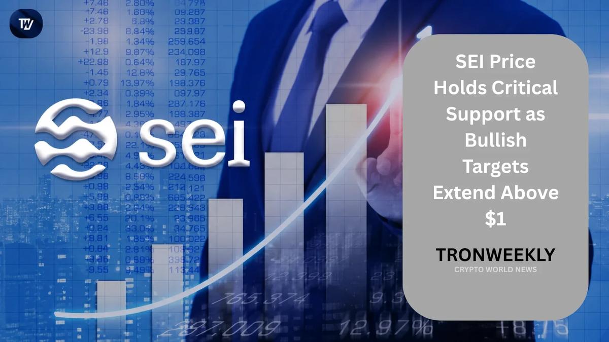 SEI Price Holds Critical Support as Bullish Targets Extend Above $1