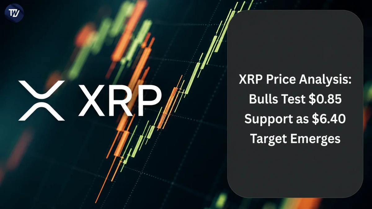 XRP Price Analysis: Bulls Test $0.85 Support as $6.40 Target Emerges