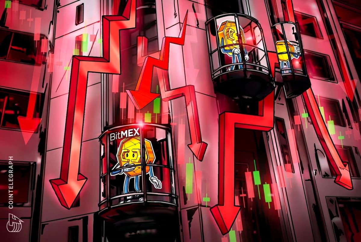 BitMEX token crashes 90% as exchange announces shutdown