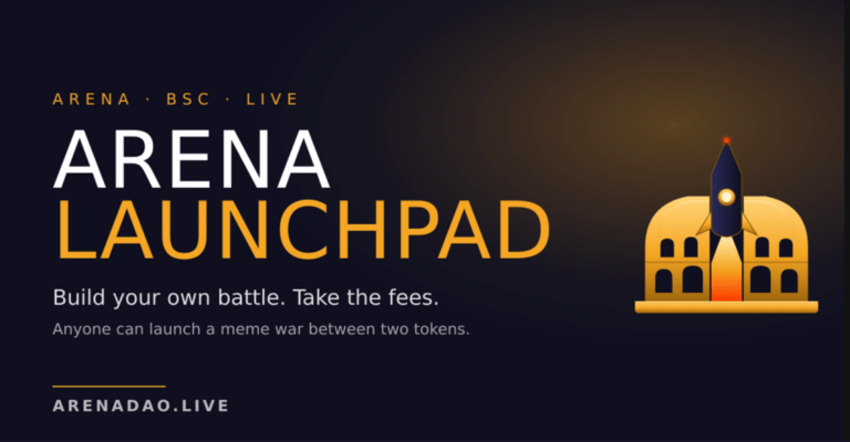 ArenaDAO Turns Meme Coins Into 8-Hour Battles on BNB Chain — Loser’s Vault Gets Burned