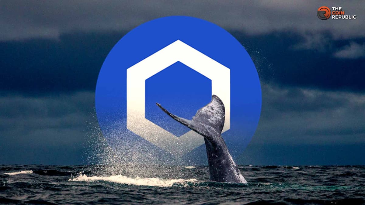 Chainlink Price Rebounds Amid Unusual Whale LINK Accumulation